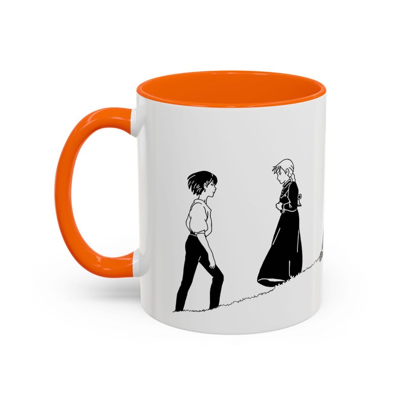 Howl's Moving Castle Inspired Ceramic Mug (11oz or 15oz), Anime, Cute, Miyazaki, Gifts (Featuring Howl, Sophie and Calcifer) Version 2 image 18