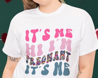 Maternity Announcement Unisex Heavy Cotton Tee, Pregnancy Reveal Shirt, Baby Announcement T-Shirt, Mom to Be Gift, Gender Reveal Party Top