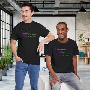 Python Programing Introvert Protocol Unisex Heavy Cotton Tee, No Small Talk Graphic Tshirt, Programmer Gift, Computer Science Shirt, Coding image 2