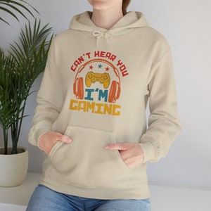 Gamers Hooded Sweatshirt, Gamers gift, Gift for her, Gift for him, Gaming Outfit, Gamer Fashion
