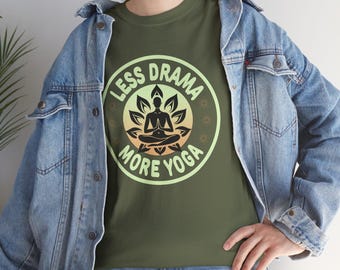 Yoga T-Shirt, Graphic Tee, Workout Shirt, Funny Yoga Tee, Fitness Apparel, Zen Yoga Gift, gift for her, gift for him