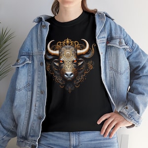 Unisex Taurus shirt, Taurus Zodiac sign shirt, gift for her, gift for him, Celestial Astrology clothing & fashion, Astrology lover gift