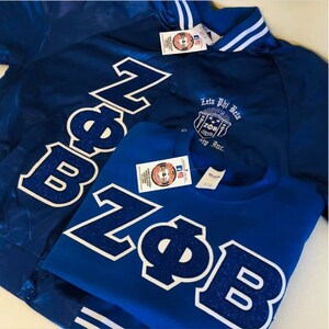 Zeta Phi Beta Bomber Jacket/Sweater Combo (Glitter)