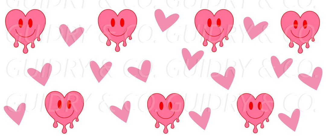 Droopy Heart SVG - Etsy