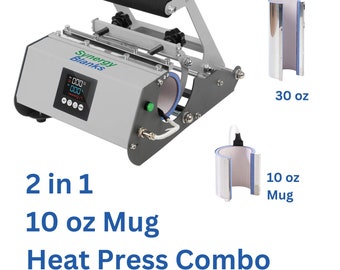 Synergy Blanks 10 oz Mug & 20, 30, 16 oz Tumbler Heat Press - Gray