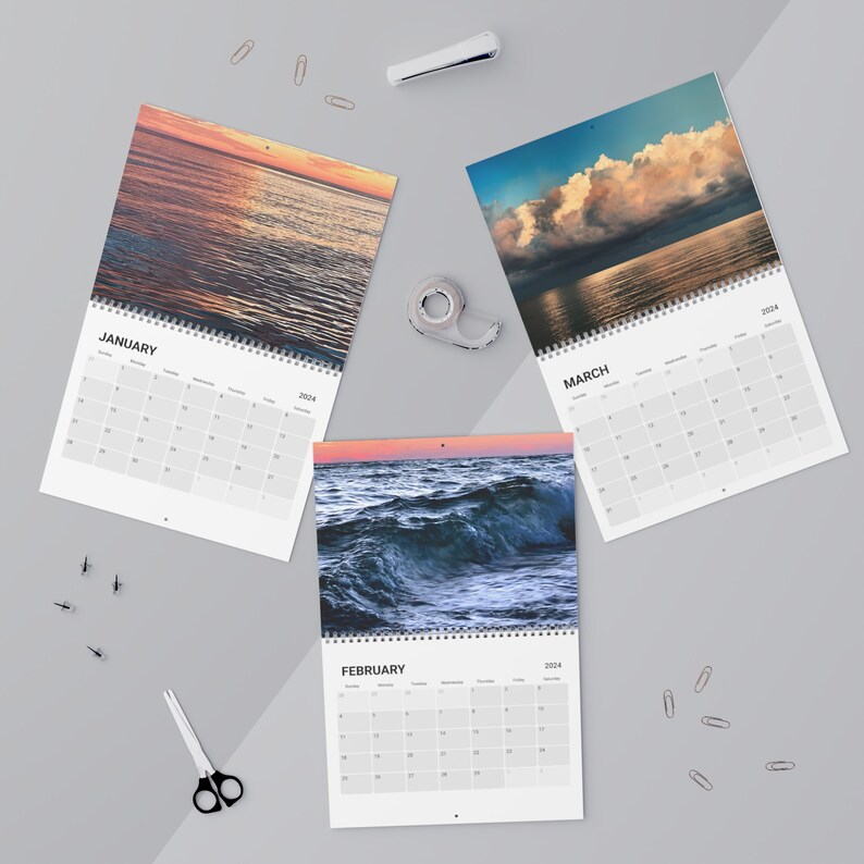 2024 Calendar Waves of 30A Destin Panama City Beach PCB Seaside