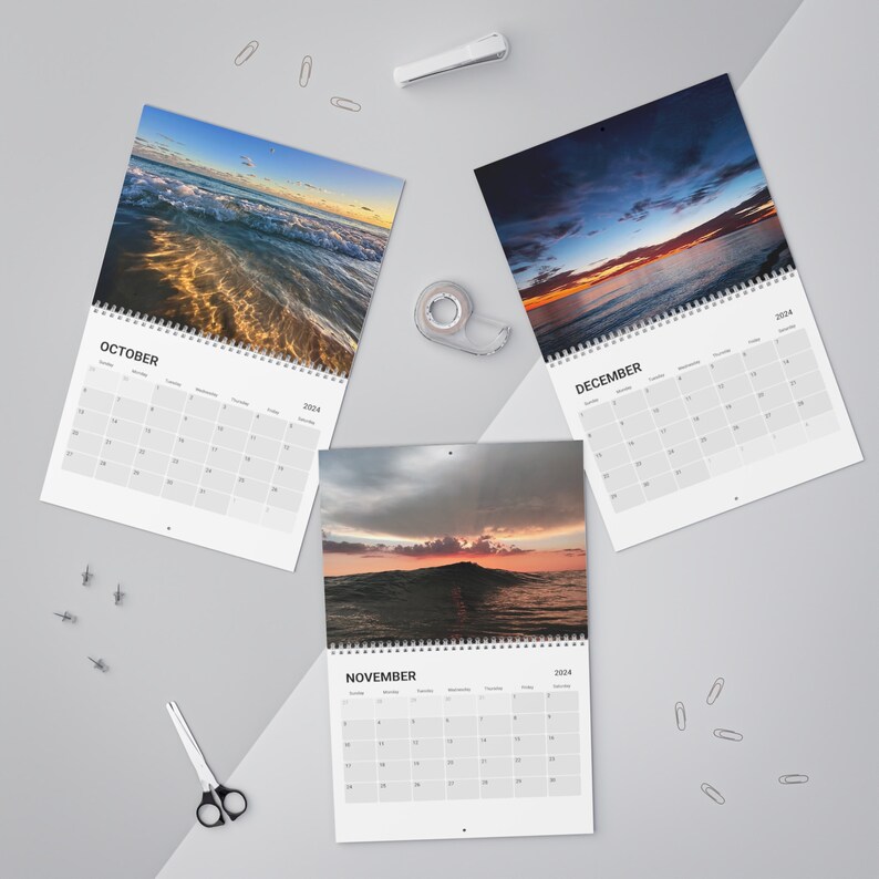 2024 Calendar Waves of 30A Destin Panama City Beach PCB Seaside