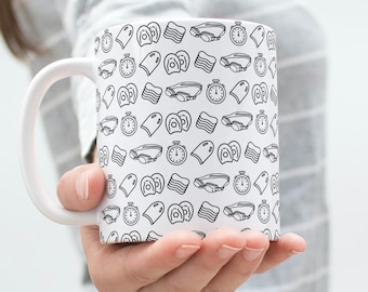 Swim Team Gift, Swim Mug, Swim Cup, Swimming Coffee Mug, Swimming Mug, Swimming Cup, Swimming Gift, Swim Lover, Gift for Her,Swim Coach Gift