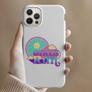 Running Phone Case, iPhone Case, Smart Phone Case, Gift for Runner, Tough Phone Case, Women Runner, Running Phone Cases, Girls Running Gift