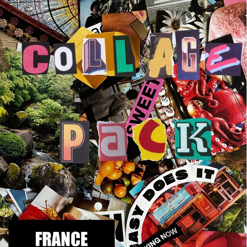 Magazine Collage Art - Etsy