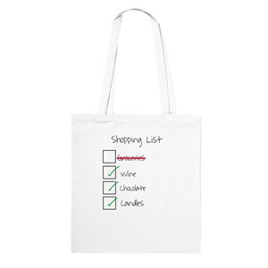 Lista zakupów dla dziewcząt - Klasyczna torba typu tote