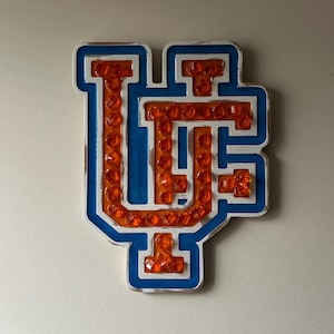 florida gator wood sign, Florida Gator wall art, Florida home decor, gators wood art, Mancave decor, florida wood art, UF logo, UF wall art