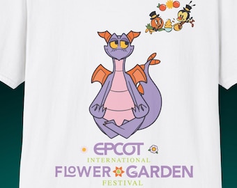 EPCOT Flower And Garden Festival - Figment unisex t-shirt