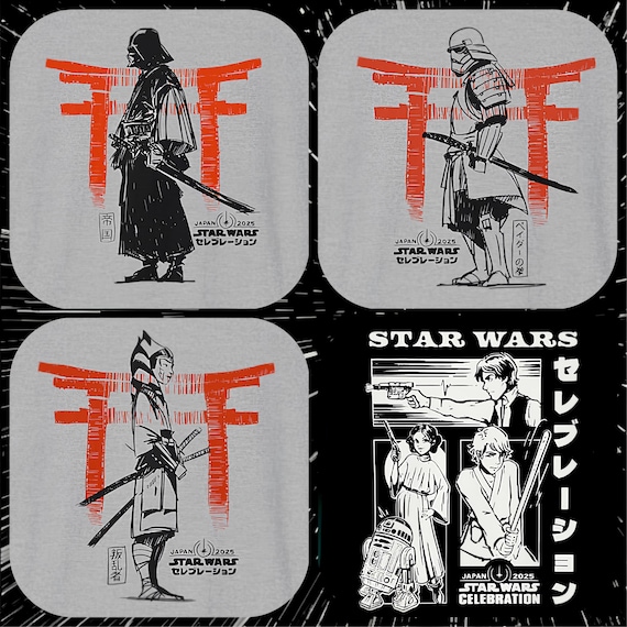 STAR WARS CELEBRATION 2025 Tシャツ Star Wars Celebrations shirt, 2025 star wars japan, star