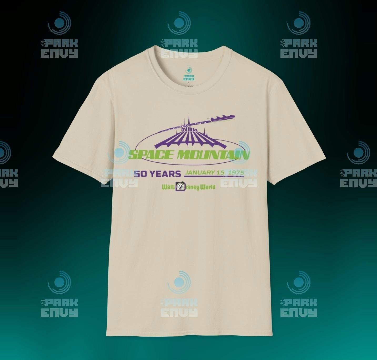 Space Mountain 50th Anniversary Unisex T-shirt - Walt Disney World 