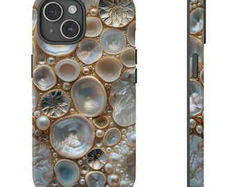 Mother of Pearl Shell Phone Case: Shimmering Abalone Casing