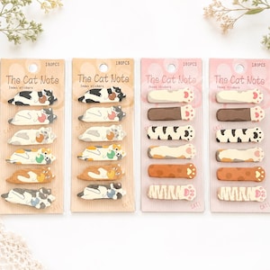 Cat Index Stickers | Planner, Journal, Scrapbook Stationery (180PCS)