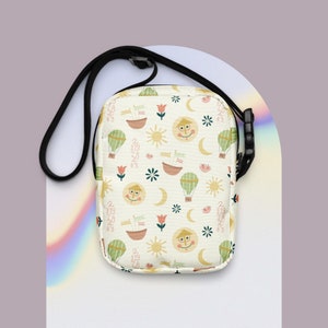 it&#39;s a small world crossbody parks bag, magical fanny pack, theme park bag