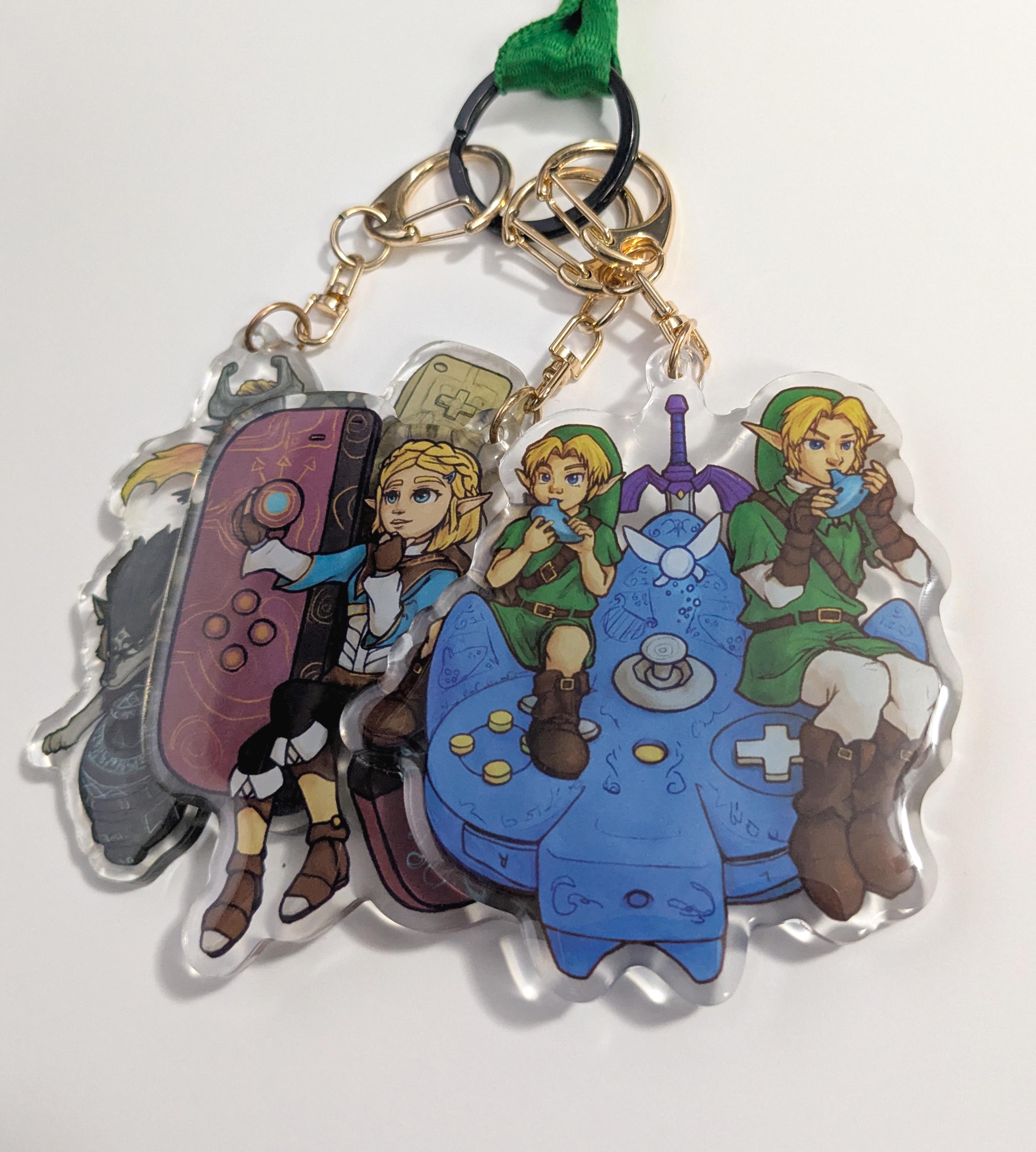 Zelda Inspired Acrylic Keychains - Etsy