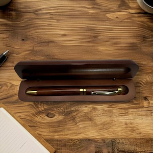 Personalized Wood Pen and Custom Engraved Pen Box Set | Gifts for Him | Gifts for Her | Christmas Gift | Graduation Gifts | Anniversaries