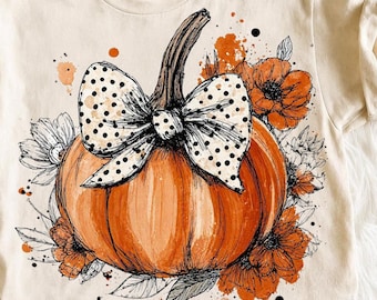 Fall Pumpkin Png design, Cozy season designs, Digital tshirt designs, Halloween Png, Fall Png
