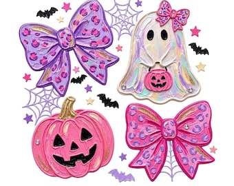 Preppy Ghosts Halloween PNG, Halloween Shirt Design, Halloween Ghost Png, Halloween Sublimation Designs, Fall Png