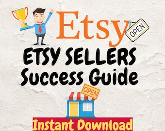 ETSY-SELLER-succesgids, strategieën voor nieuwe Etsy-verkopers, tips voor verkopen op Etsy, 2024 verkoopgids voor Etsy, checklist Etsy Shop