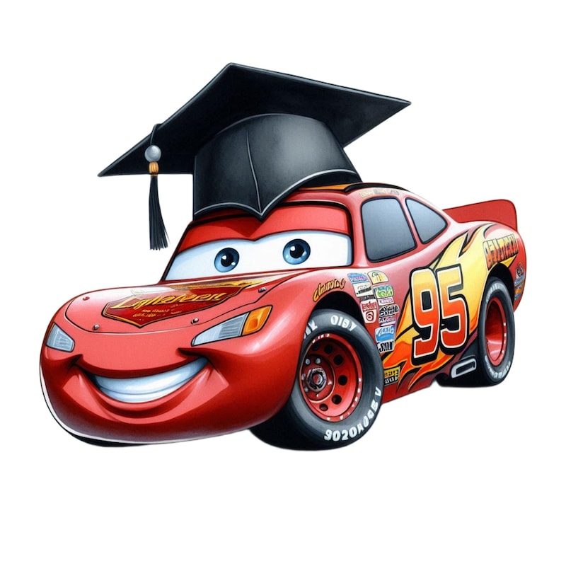 Graduation Hat Cartoon - Etsy