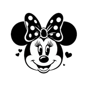 minnie mouse cute clipart Png, minnie mouse png, transparent design, instant download, Digital design PNG file for sublimation,Tshirt Design