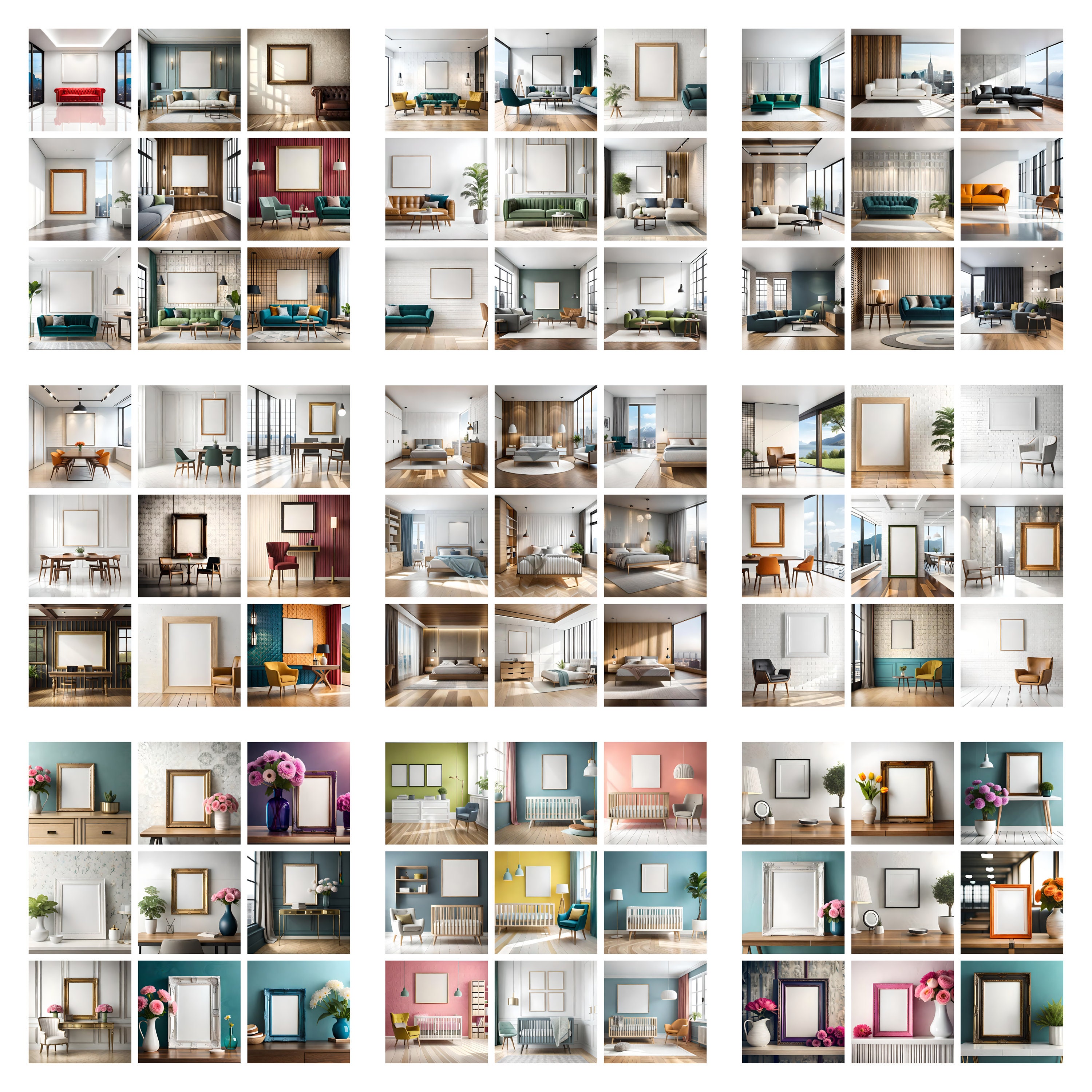 1500+ Ultimate Frame Mockup Bundle: 1500+ High-quality Frame Mockups ...