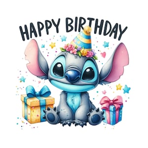 Stitch,Set of high quality images ready to print,Instant download,Png format, Birthday Png,png Bundle,Nursery Art,scrapbooking, Png, Jpg