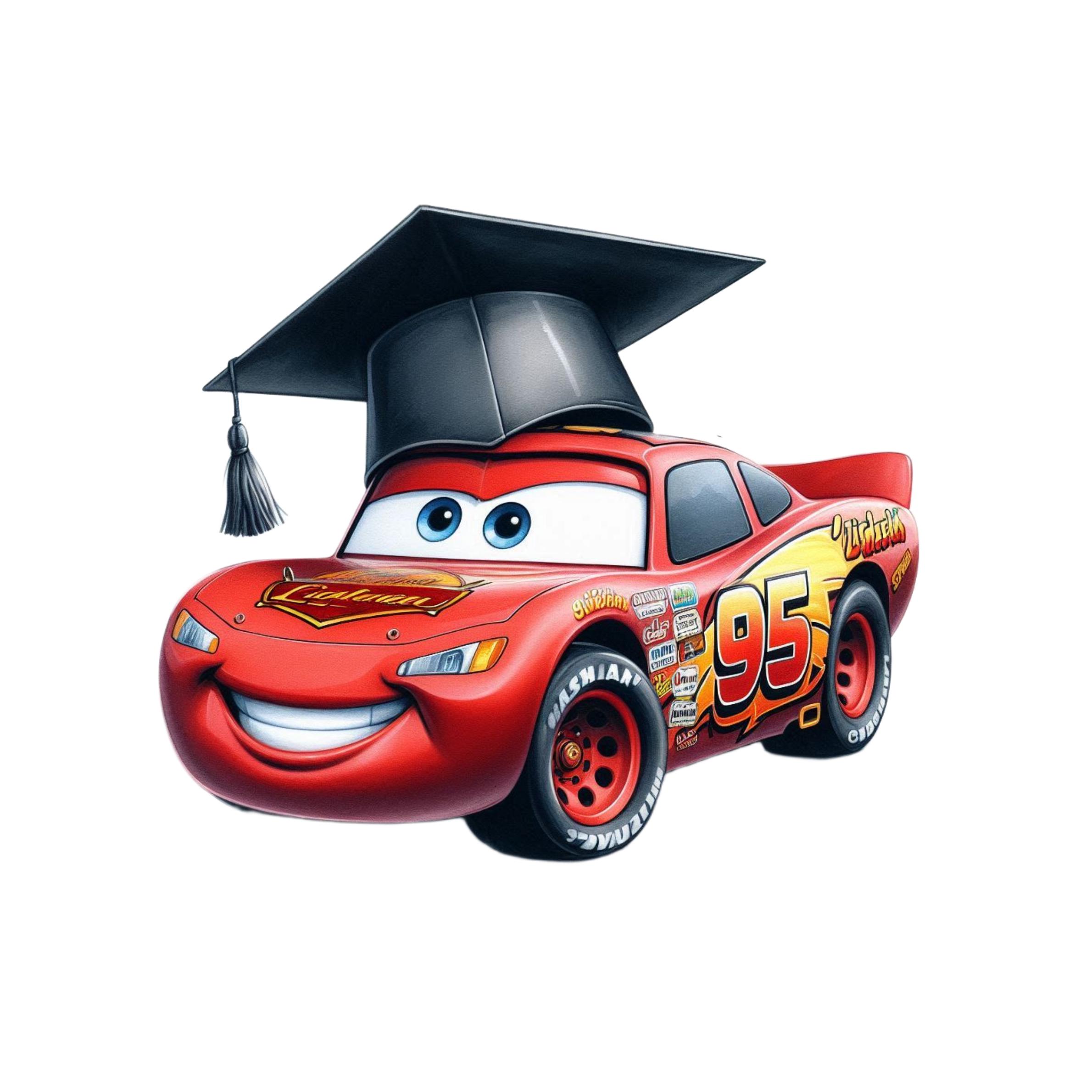 PNG Graduation Car Design Image, Clipart Images, Graduation Cartoon ...