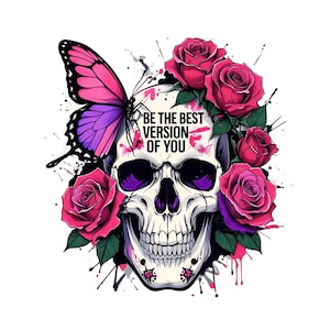 Be The Best Of Version You Png, Inspirational Sublimation Design, T-Shirt png, Sweatshirt Design,Colorful Svg, Digital Download Png,Trending