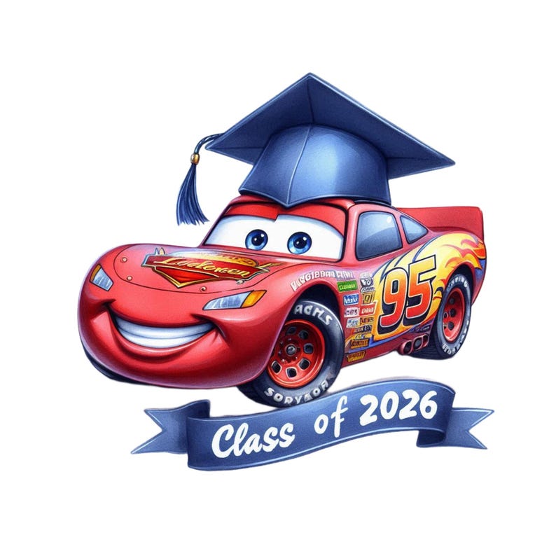 PNG Graduation Car Design Image, Clipart Images, Graduation Cartoon ...