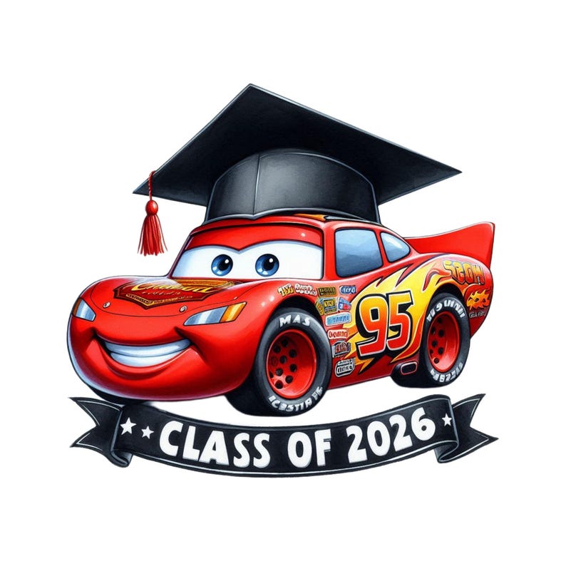 PNG Graduation Car Design Image, Clipart Images, Graduation Cartoon ...