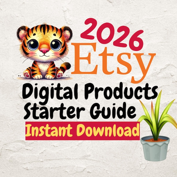 Digital Products Starter Guide,How to Niche Down And Solve Problems Workbook,Find Your Profitable Niche, Etsy Shop Seller Help Selling Guide