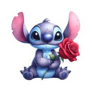 Stitch,Set of high quality images ready to print,Instant download,Png format, Birthday Png,png Bundle,Valentines day Png, Stitch Trendy Png