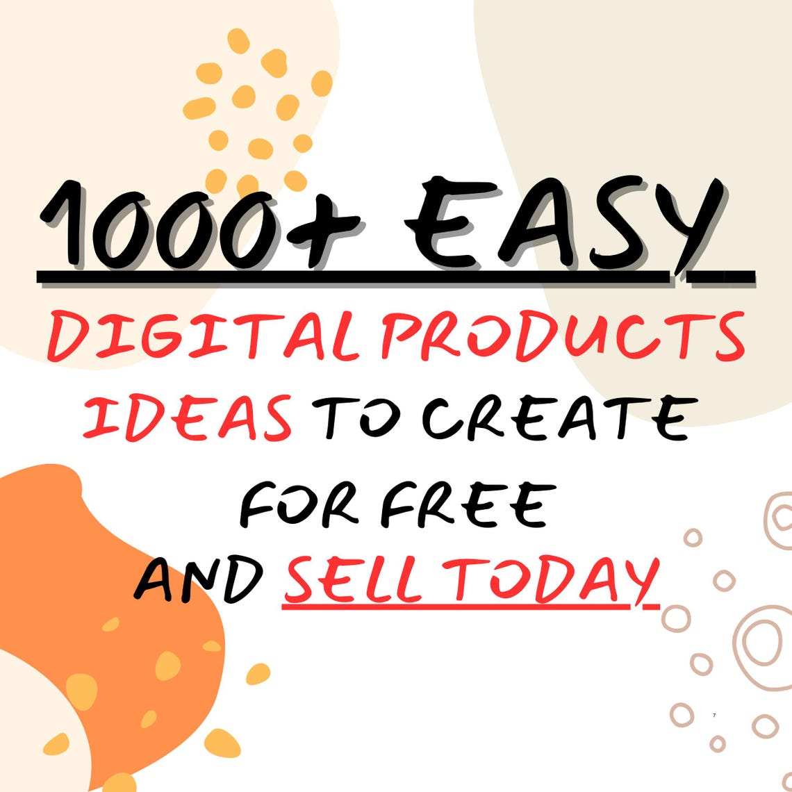 1000 Digital Products Ideas to Create and Sell Today for Passive Income ...