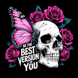 Be The Best Of Version You Png, Inspirational Sublimation Design, T-Shirt png,Sweatshirt Design, Colorful Svg, Digital Download Png,Trending