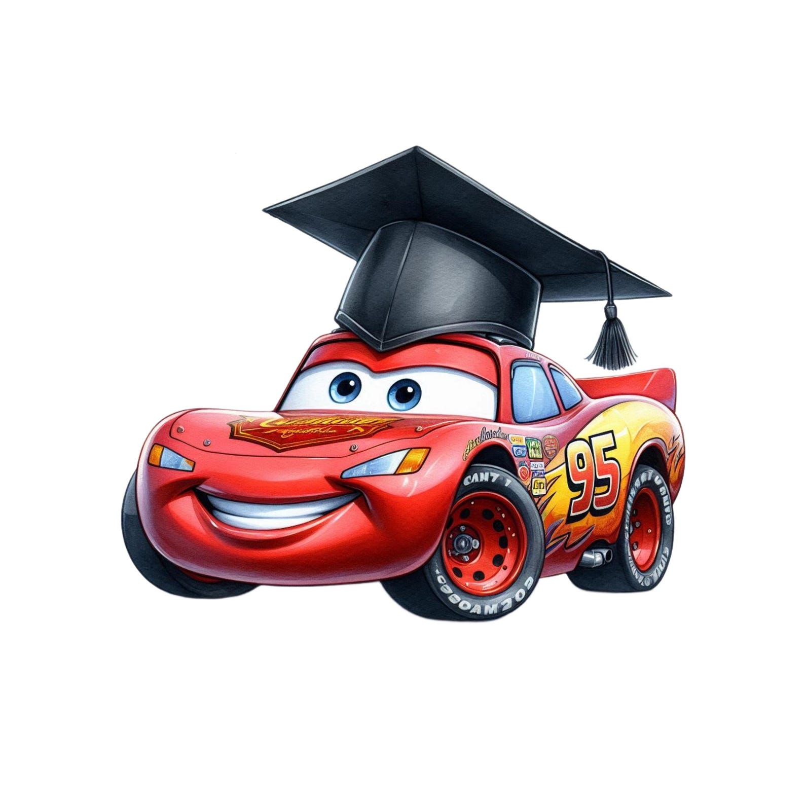 PNG Graduation Car Design Image, Clipart Images, Graduation Cartoon ...
