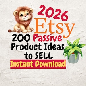2026 Passive Product ideas, product ideas to sell, List of 200 products to sell High demand, eBook, digital download, Passive income guide