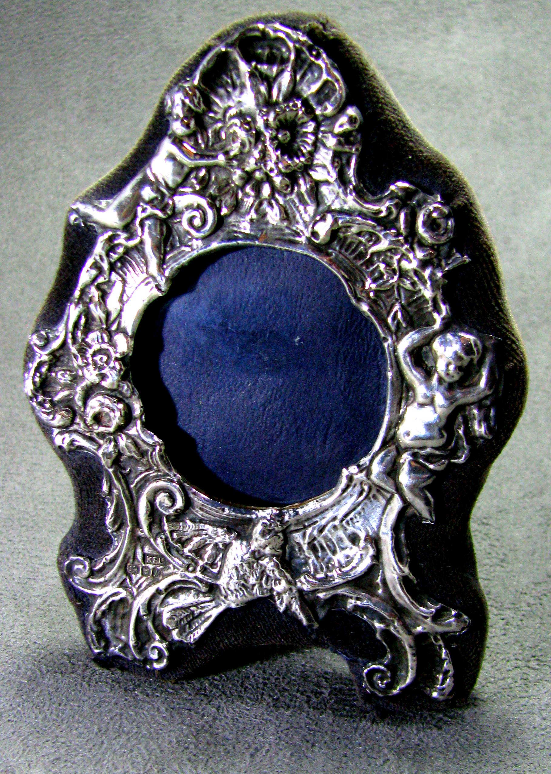 Vintage Sterling Silver Picture Frames - Etsy