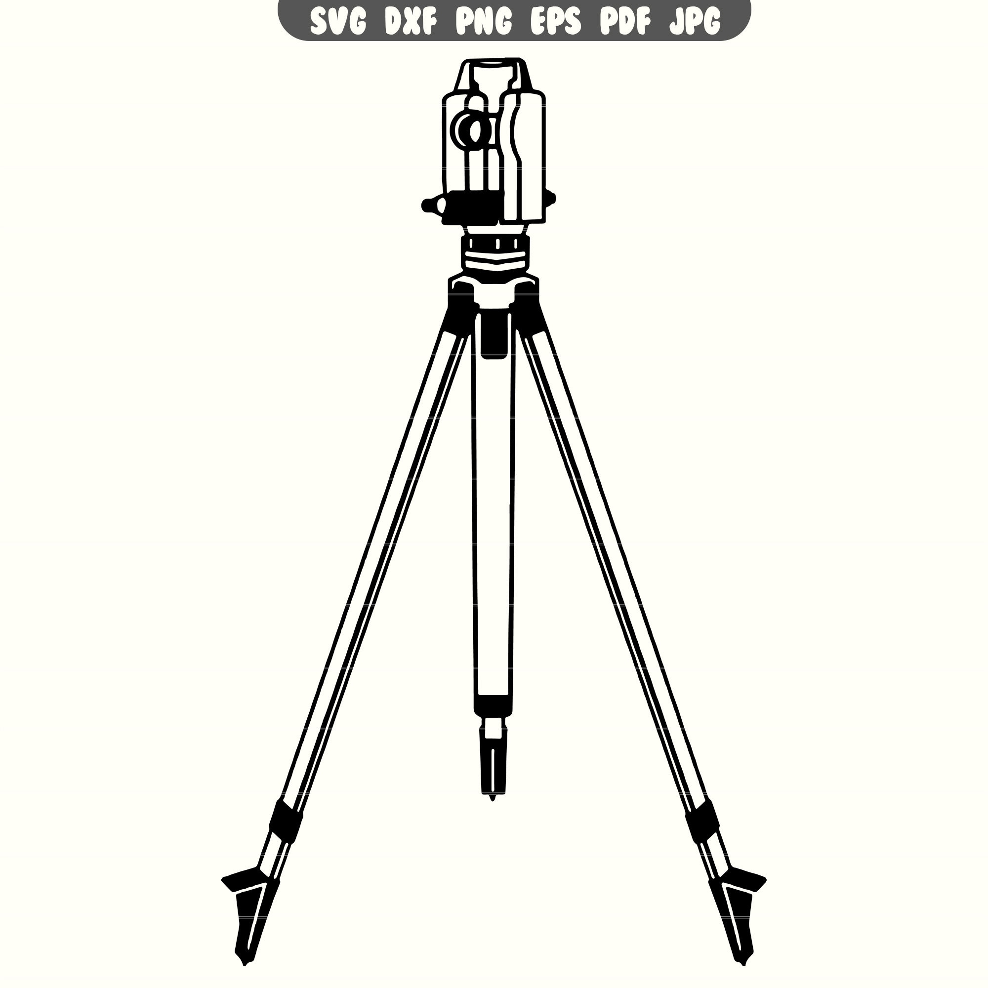 Theodolite SVG, Theodolite DXF, Theodolite PNG, Theodolite Cut File ...