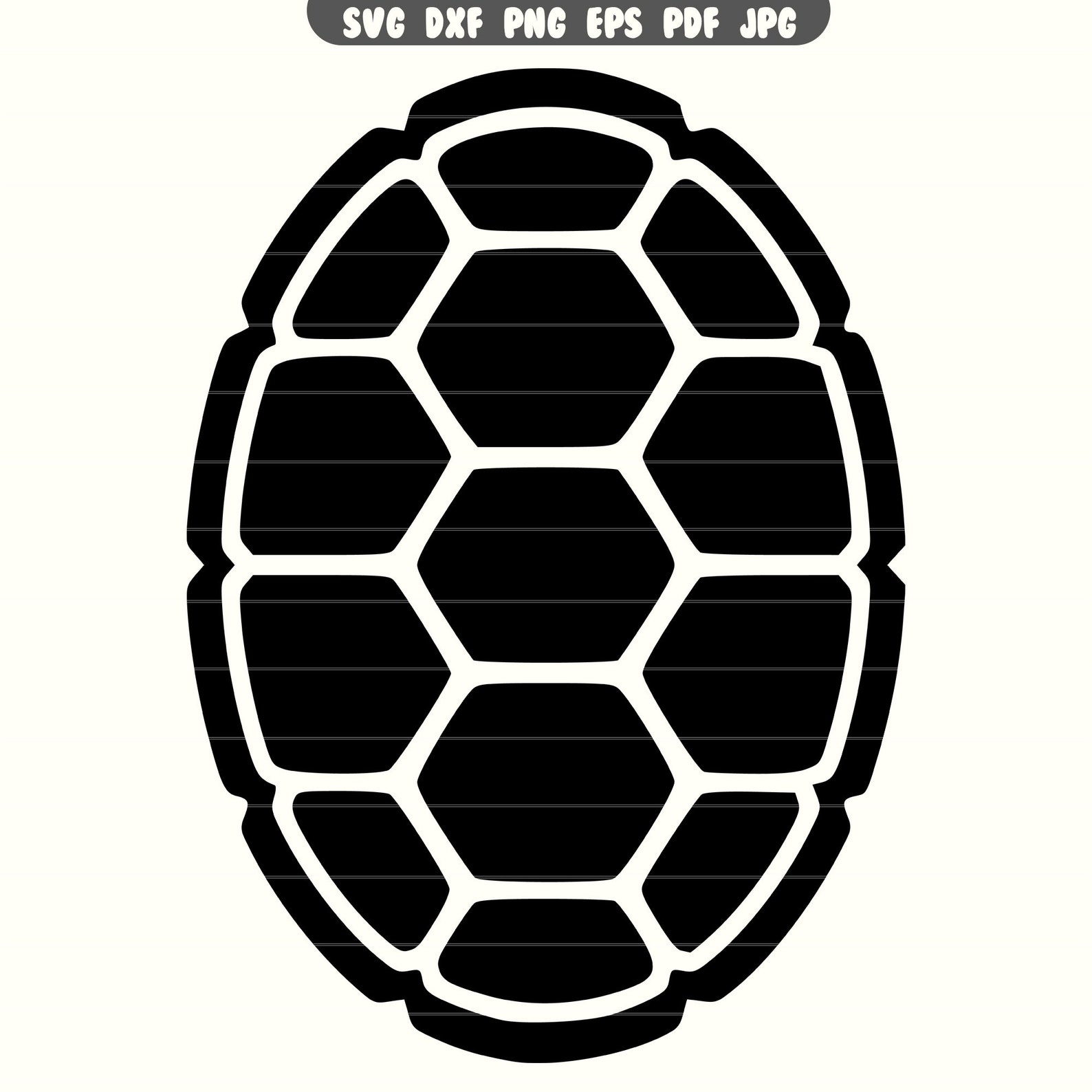 Turtle Shell SVG, Turtle Shell DXF, Turtle Shell PNG, Turtle Shell