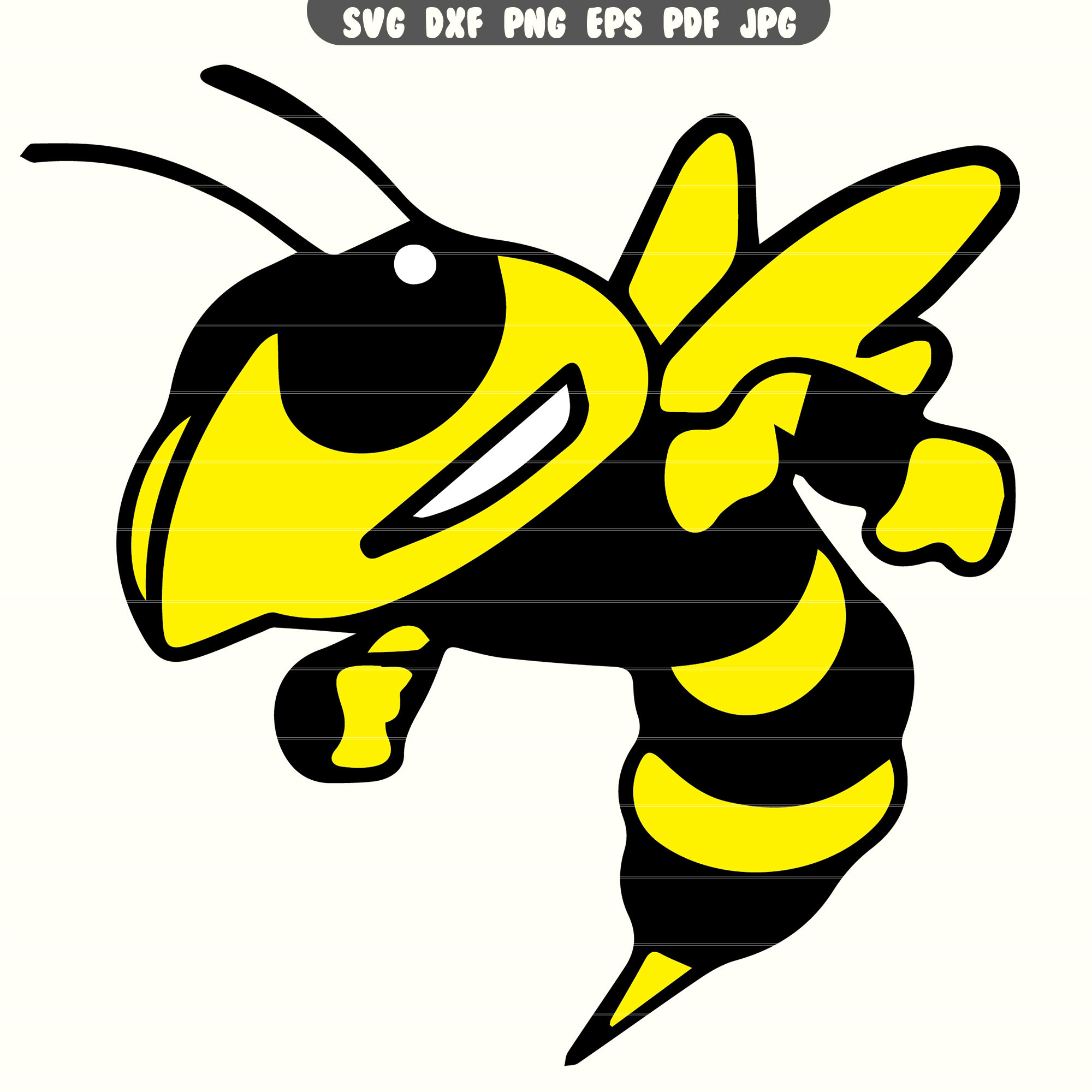 Hornet SVG, Hornet DXF, Hornet PNG, Hornet Clipart, Hornet Cut File