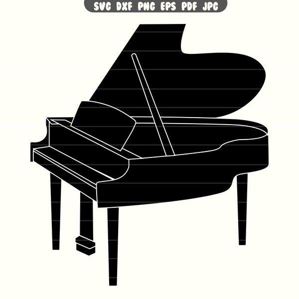 Grand Piano - Etsy