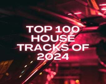 100 migliori brani house del 2024 | (WAV/320kbps MP3) / musica dj, tracce dj, dj mp3, regalo dj, regalo dj, musica USB