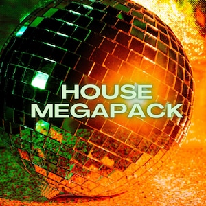 House Megapack | (WAV/320kbps MP3) / dj music, dj tracks, dj mp3, dj gift, dj present, music usb, festival, nightclub