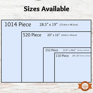 4 sizes available. Check description for dimensions.