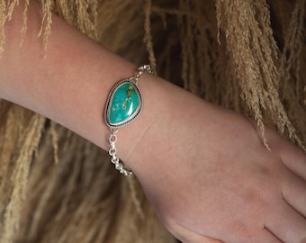 Natural Royston Turquoise Bracelet